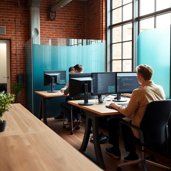 Team von Educationharbor im Hamburger Speicherstadt-Büro